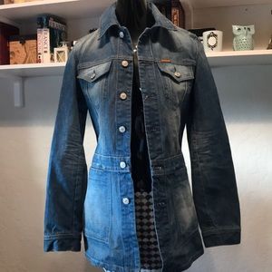 seven for all mankind jean jacket made in USA